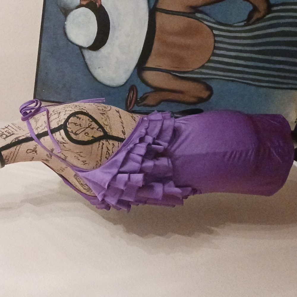Horoscopez Ruffle Dress - Picture 6 of 9